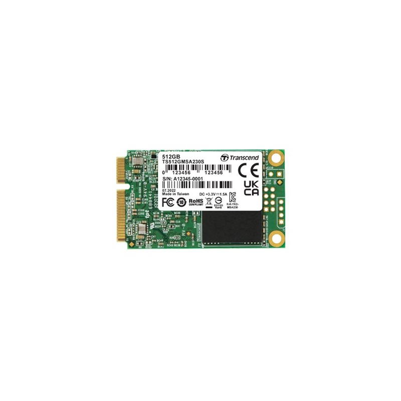 MSA230S - SSD - 512 GB - intern - mSATA